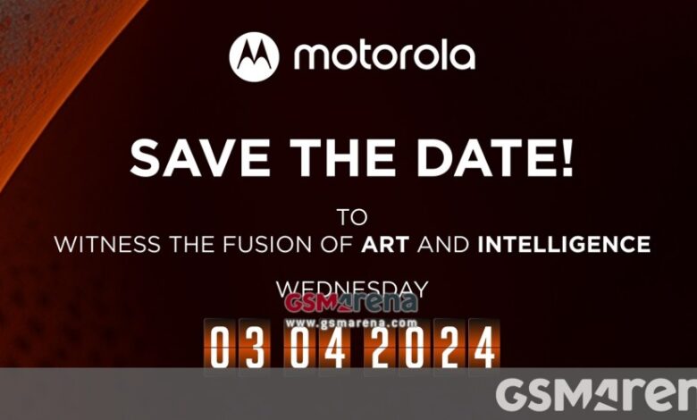 Motorola is launching a new smartphone on April 3