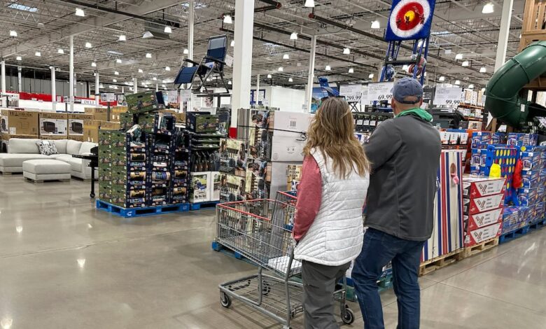 US inflation increases moderately in February as consumer spending surges