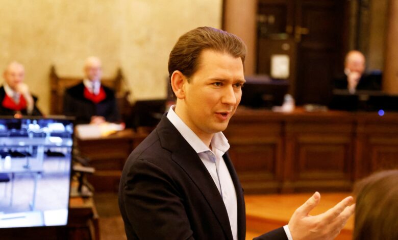 Former Austrian Chancellor Sebastian Kurz found guilty of perjury