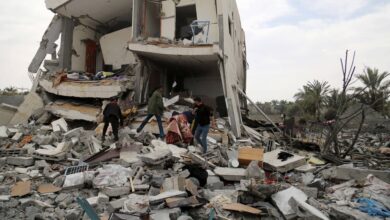 Dozens killed in Israeli air strike on home near Gaza’s Nuseirat camp