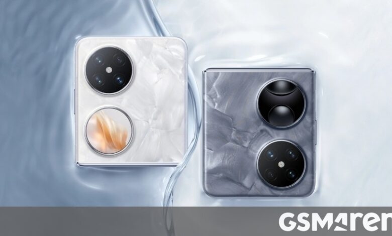 Huawei Pocket 2 announced: the first flip foldable with four external cameras