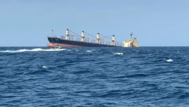 US military condemns Houthis after sinking of Rubymar ship in Red Sea