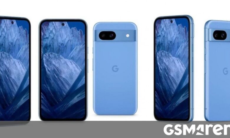 Google Pixel 8a leaks once again in a hands-on video