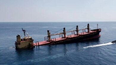 Cargo ship Rubymar sinks in Red Sea after attack by Houthis