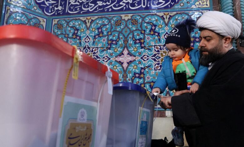 Turnout in Iran parliamentary elections at a record low, initial reports suggest