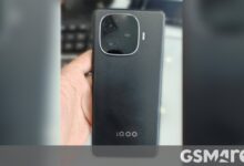 vivo iQOO Z9 Turbo pictured in hands-on photos