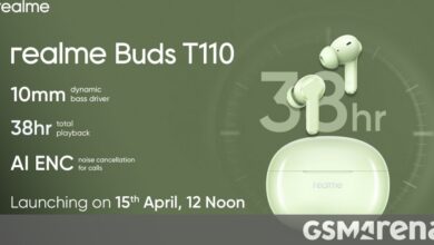 Realme Buds T110 TWS earphones launching in India on April 15