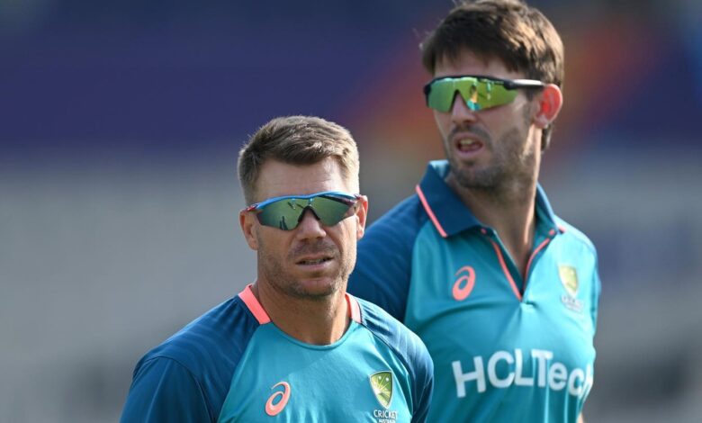 Australia’s Marsh, Warner Battling Fitness Issues Before T20 World Cup