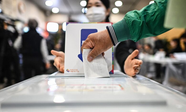 South Koreans vote in election seen as test of President Yoon Suk-yeol