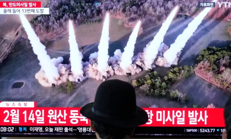 North Korea fires suspected intermediate-range ballistic missile