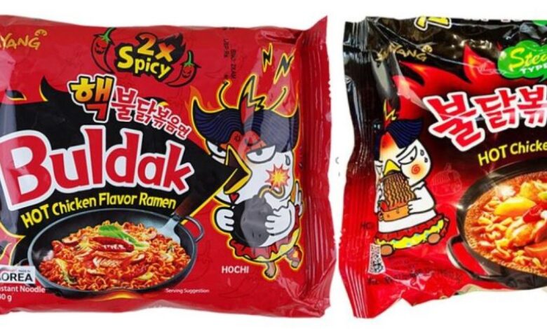 Denmark says Korean instant noodles too spicy to eat safely