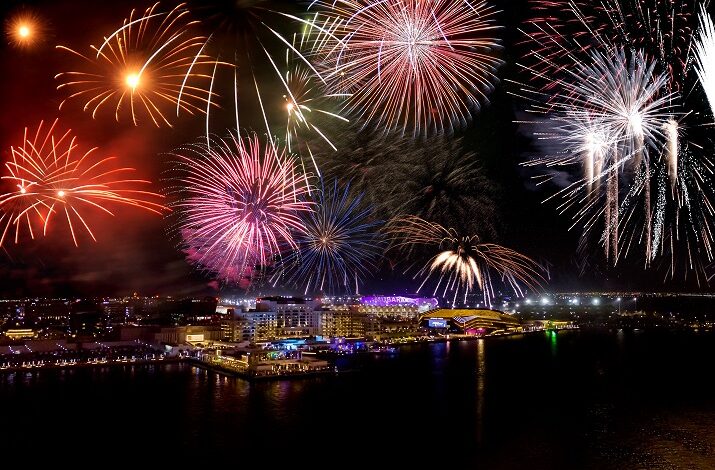 Spectacular fireworks throughout Eid Al Adha at Yas Marina and Yas Bay Waterfront