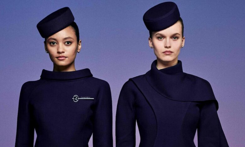 Riyadh Air and Ashi Studio revive golden age of air travel with couture cabin fashion