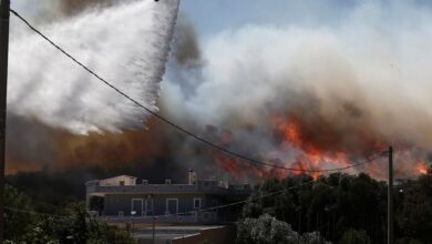 Yacht crew and passengers arrested after forest fire starts in Greece