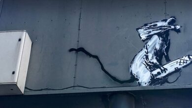 Man sentenced in France for stealing Banksy artwork