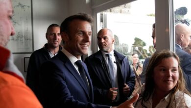 Trailing Emmanuel Macron hit by EU reprimand over budget deficit ahead of French elections