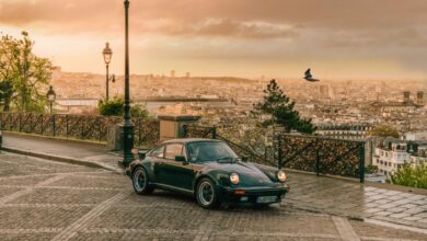 Return: with a 911 Turbo through Paris for the 50th birthday
