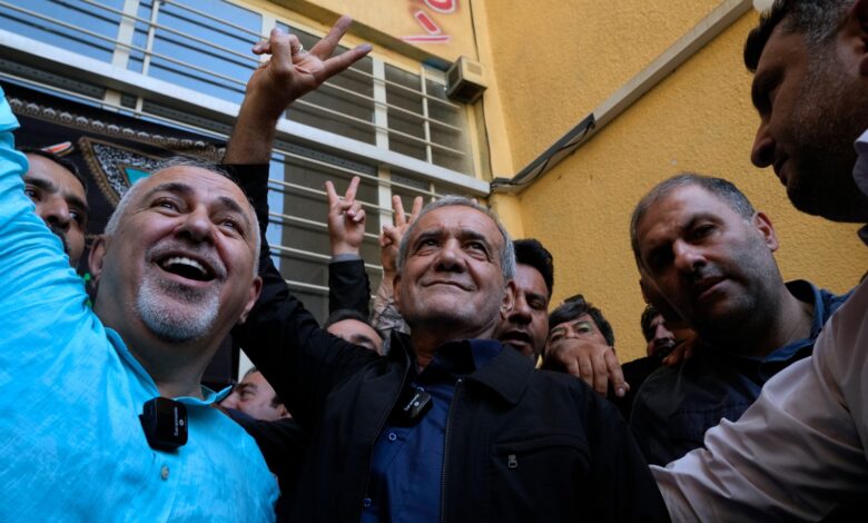 Iranians elect reformist candidate Masoud Pezeshkian as president