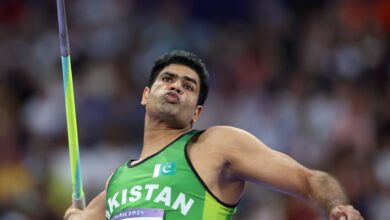 Pakistan’s Arshad Nadeem beats Neeraj Chopra to win Olympic gold in javelin